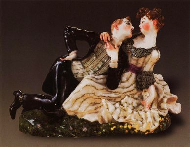 Konstantin Somov - lovers-1