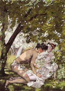 Konstantin Somov - illustration-to-the-novel-daphnis-and-chloe-2
