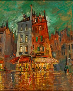 Konstantin Korovin Nächtliches Paris