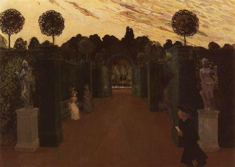 Konstantin Somov - letter-mysterious-messenger