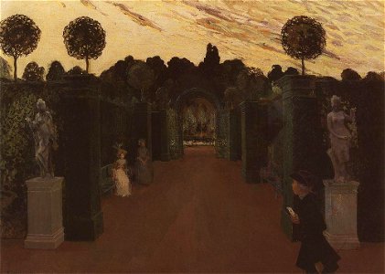 Konstantin Somov - letter-mysterious-messenger