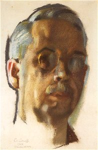 Konstantin Somov - self-portrait-3