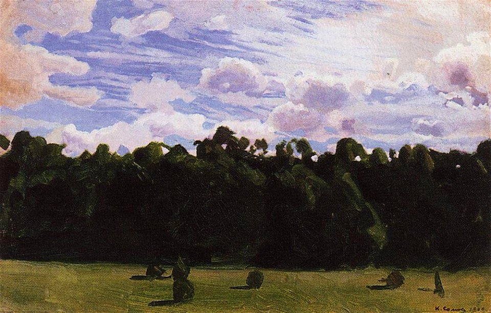 Konstantin Somov - forest