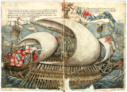Konrad von Grünenberg - Beschreibung der Reise von Konstanz nach Jerusalem - Blatt 005v-006r