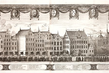 Kopparstick från Karl X Gustavs begravningståg, 1660 - Livrustkammaren - 108750. Free illustration for personal and commercial use.