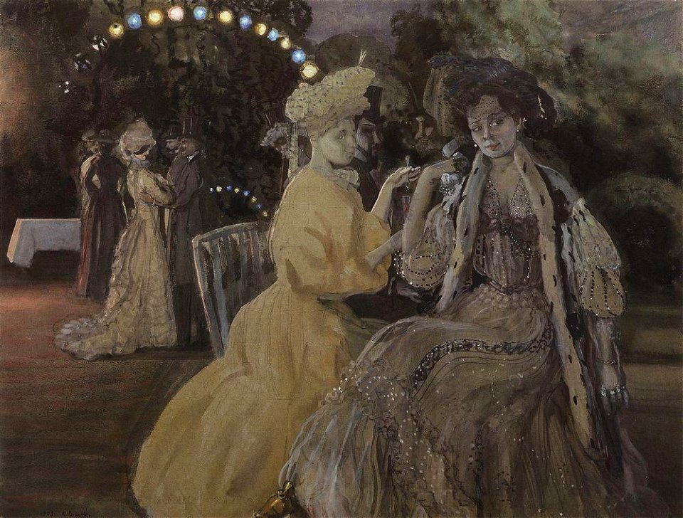 Konstantin Somov - courtesans