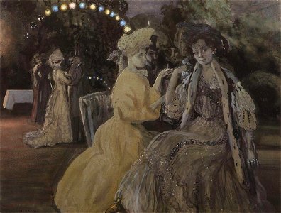 Konstantin Somov - courtesans
