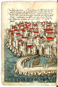 Konrad von Grünenberg - Beschreibung der Reise von Konstanz nach Jerusalem - Blatt 17v - 040