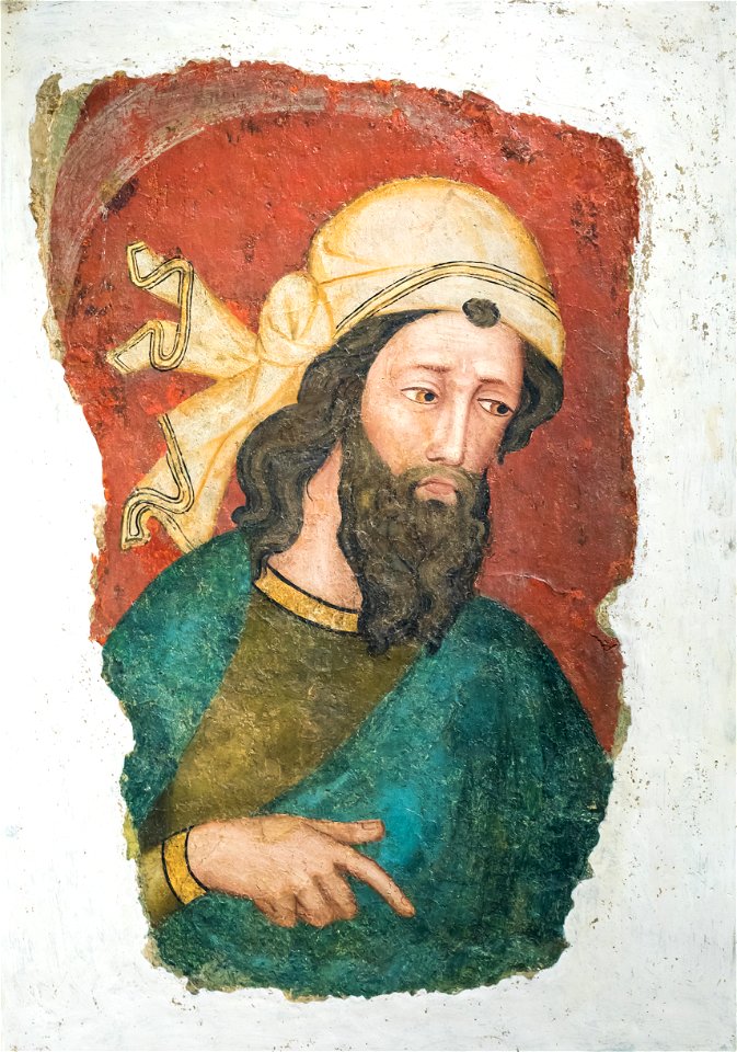 Kopf eines Propheten aus dem Hansasaal des Rathauses in Köln, WRM Dep. 0266