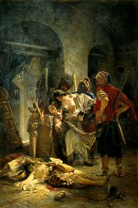 Konstantin Makovsky - The Bulgarian martyresses. Free illustration for personal and commercial use.