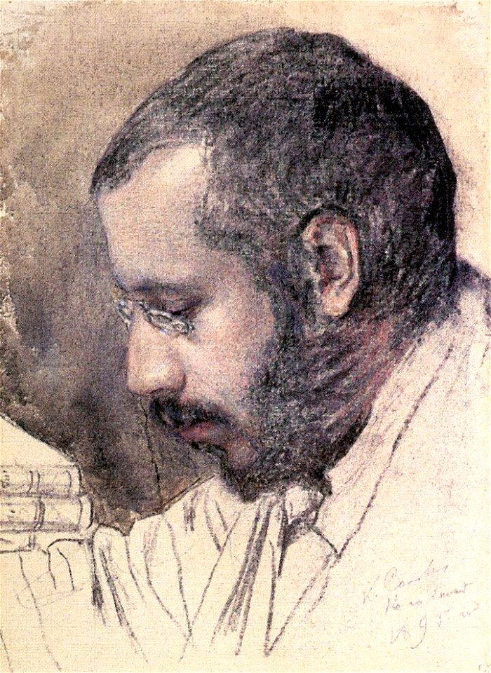 Konstantin Somov - portrait-of-artist-a-benua
