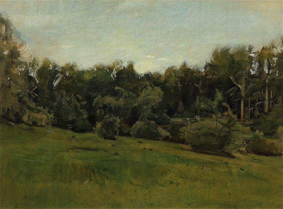 Konstantin Somov - edge-of-the-forest-ligovo