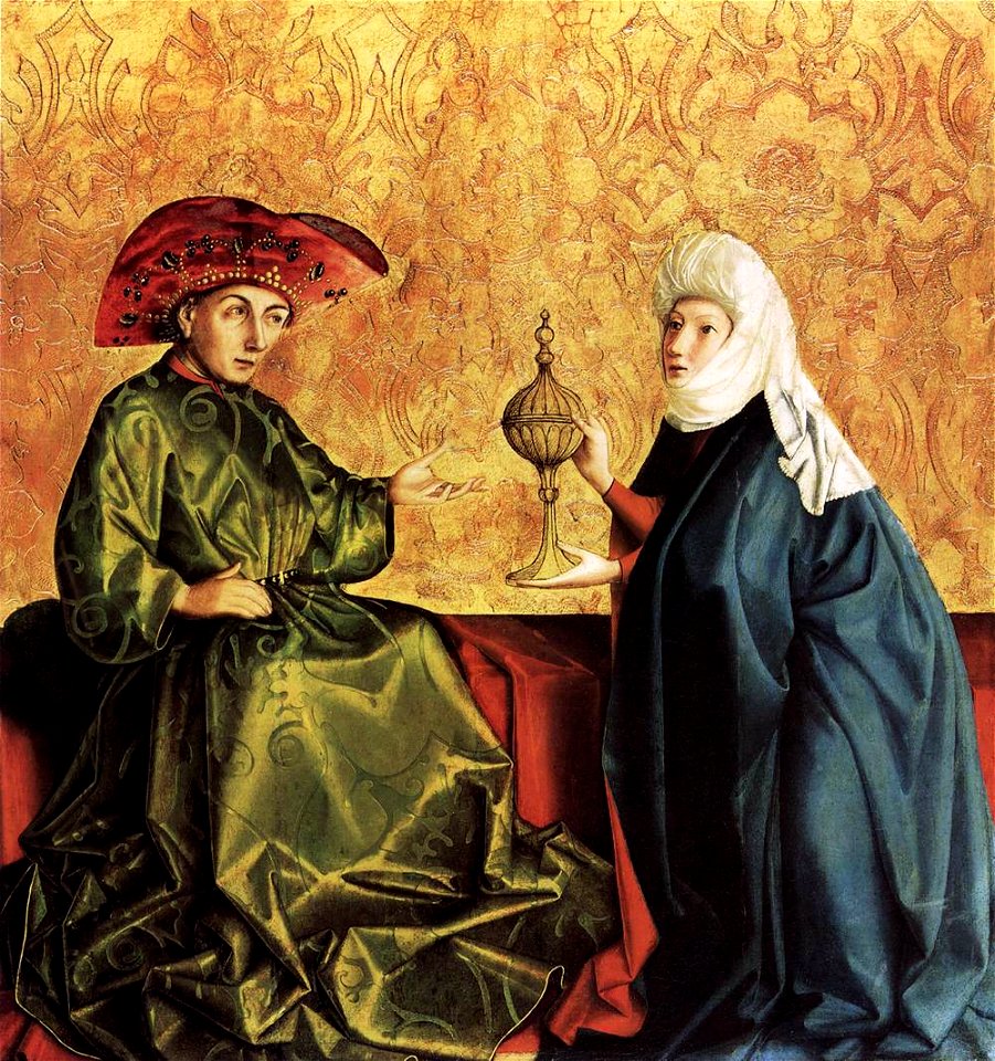 Konrad Witz - King Solomon and the Queen of Sheba - WGA25850