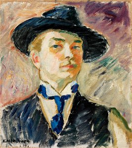 Kosti Meriläinen - Self-Portrait - A III 2387 - Finnish National Gallery