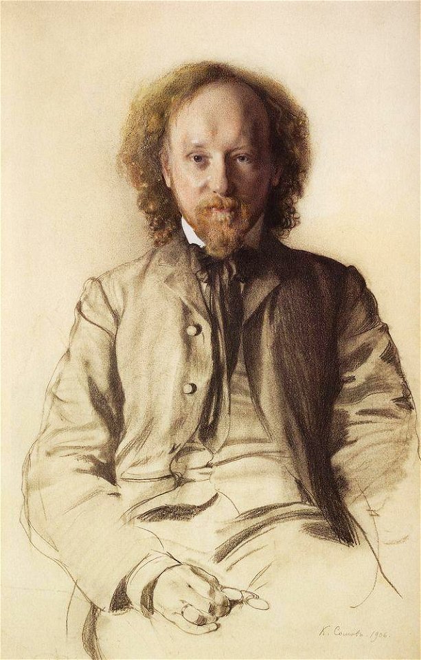 Konstantin Somov - portrait-of-v-ivanov