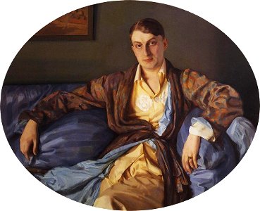 Konstantin Somov - portrait-of-m-lukyanov