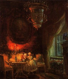 Konstantin Somov - the-date-1