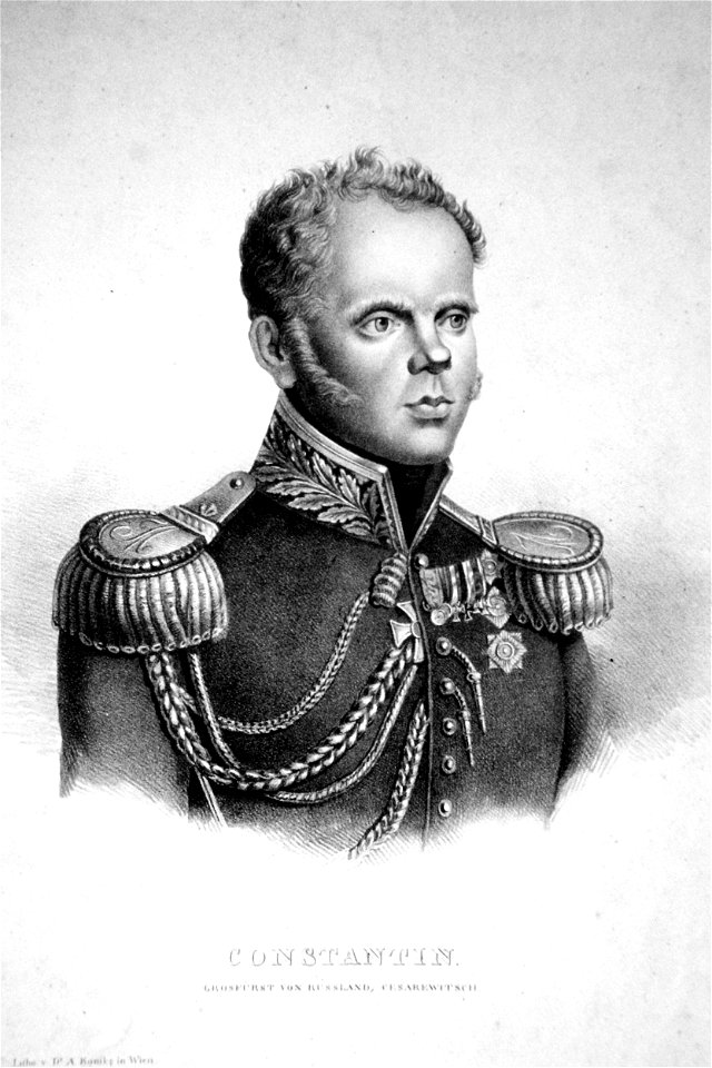 Konstantin Pawlowitsch Romanow Litho