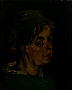 Kop van een vrouw - s0097V1962r - Van Gogh Museum
