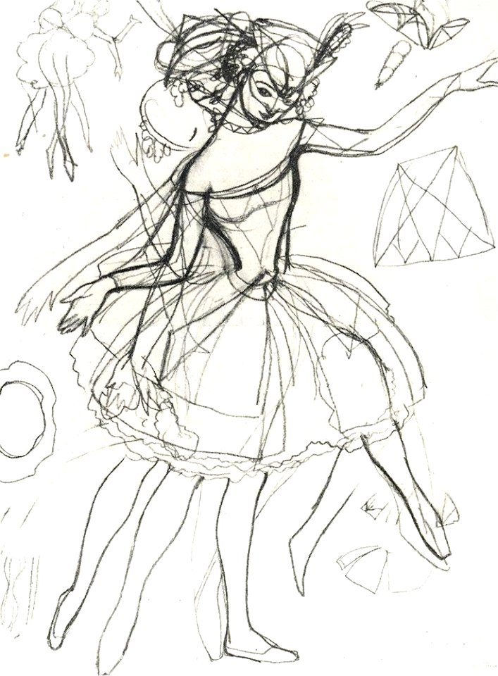 Konstantin Somov - costume-sketches-of-columbine-for-anna-pavlova