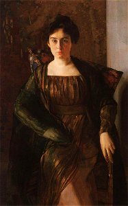 Konstantin Somov - portrait-of-g-hirschman-1911