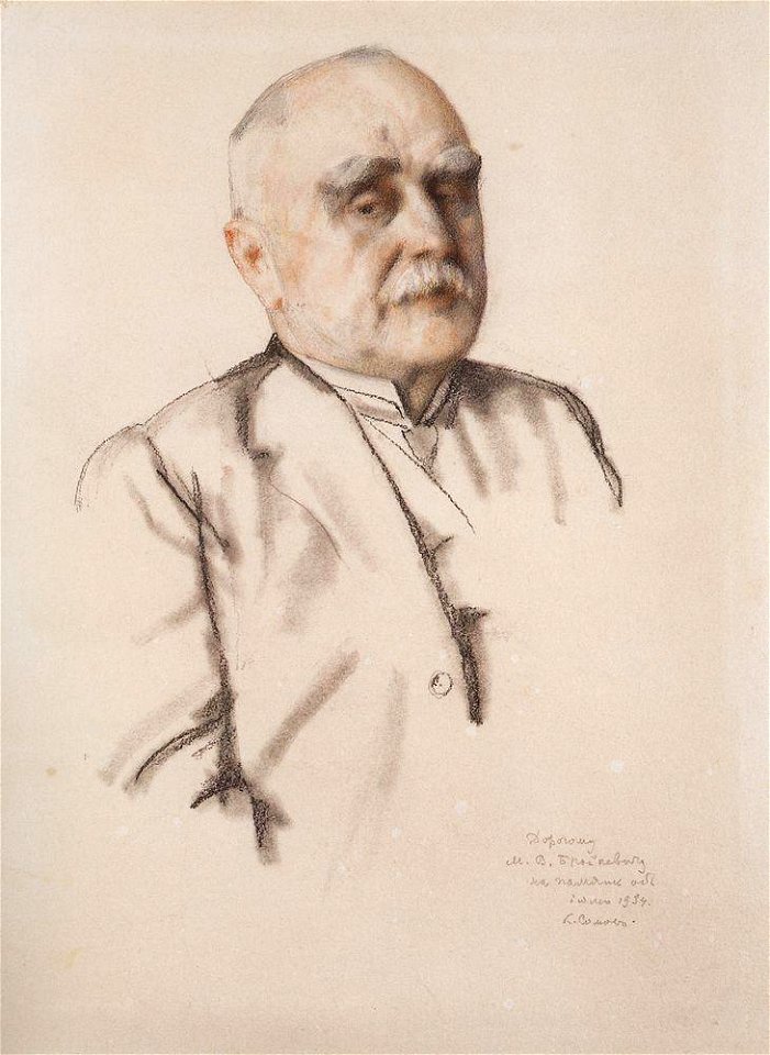 Konstantin Somov - portrait-of-m-braykevich