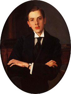 Konstantin Somov - portrait-of-e-mihaylov