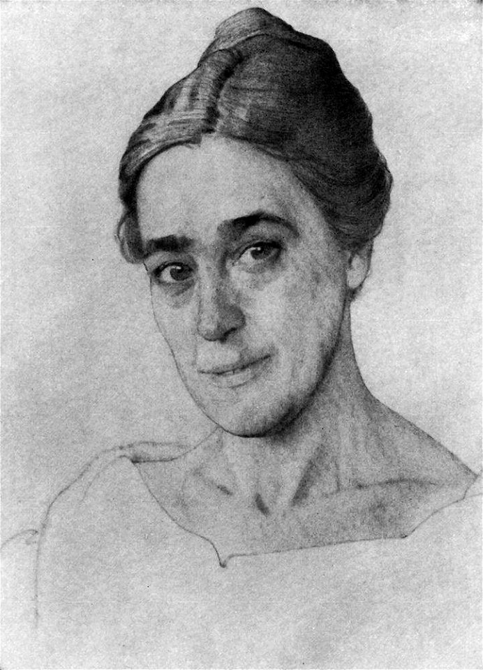Konstantin Somov - portrait-of-n-dobychina