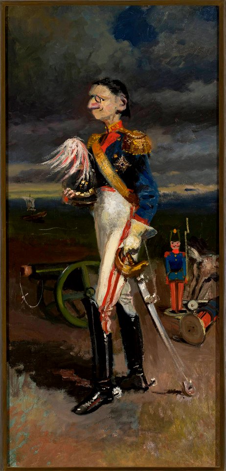 Konstanty Gorski - Caricature of Jan Wasilewski -^- - MP 3961 MNW - National Museum in Warsaw