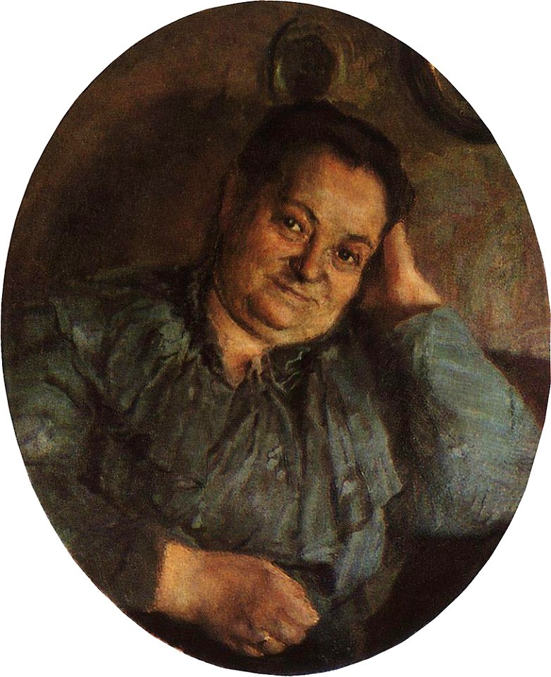 Konstantin Somov - portrait-of-artist-s-mather
