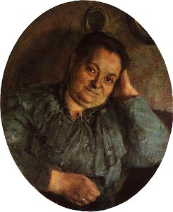 Konstantin Somov - portrait-of-artist-s-mather