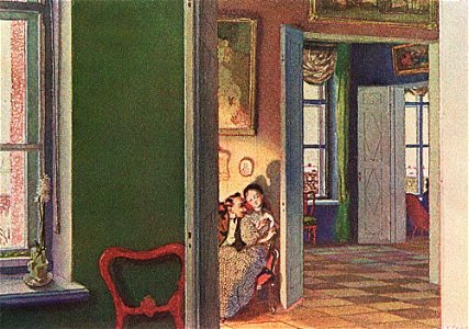 Konstantin Somov - winter