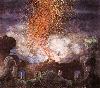 Konstantin Somov - fireworks