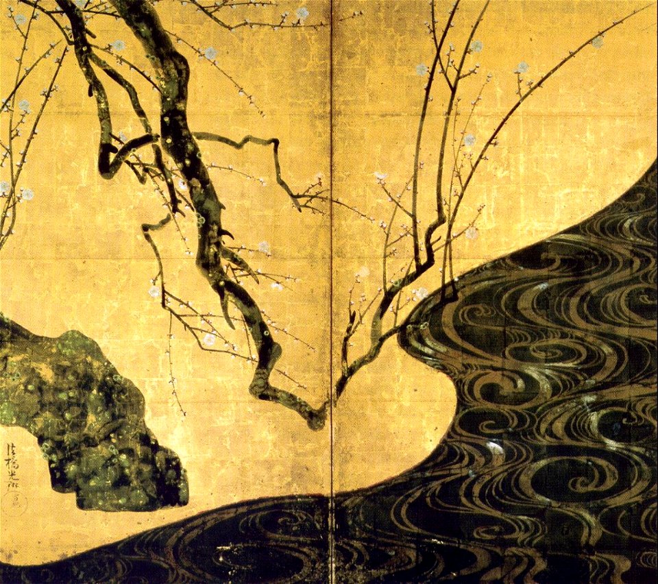 KORIN-Plum-trees-L