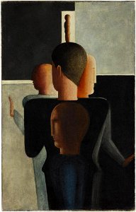 Konzentrische Gruppe - Oskar Schlemmer