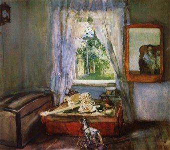 Konstantin Somov - in-the-nursery