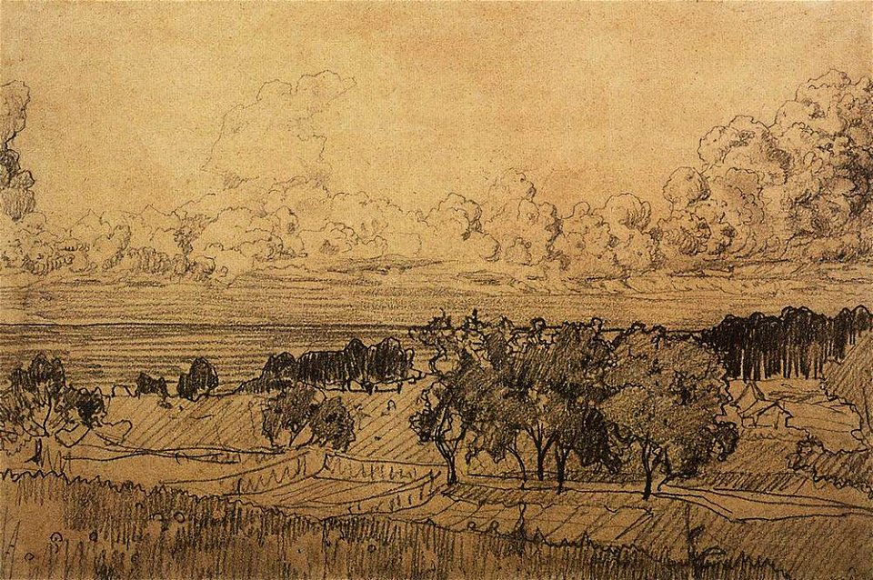 Konstantin Somov - landscape