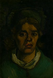 Kop van een vrouw - s0084V1962 - Van Gogh Museum