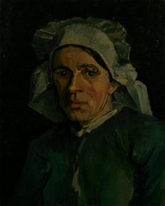 Kop van een vrouw - s0072V1962 - Van Gogh Museum