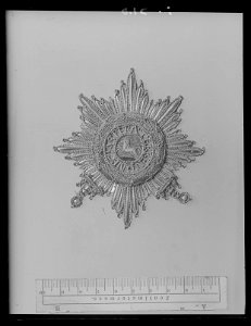 Kraschan för militär kommendör med stora korset av Guelferorden, Hannover, ca 1850 - Livrustkammaren - 70856