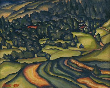 Konštantín Bauer - Krajina - O 1136 - East Slovak Gallery