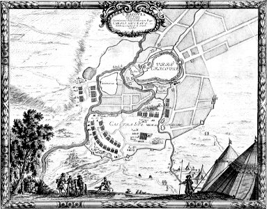 Kraków Dahlbergh 1655