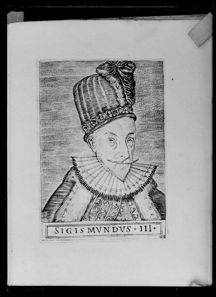 Kopparsticksporträtt Sigismund - Livrustkammaren - 78011