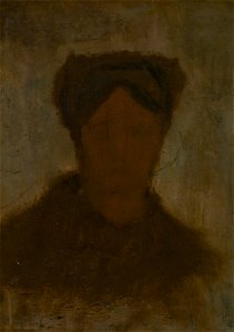 Kop van een vrouw - s0343V1966 - Van Gogh Museum