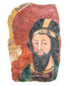 Kopf eines Propheten aus dem Hansasaal des Rathauses in Köln, WRM Dep. 0265 – Ausschnitt