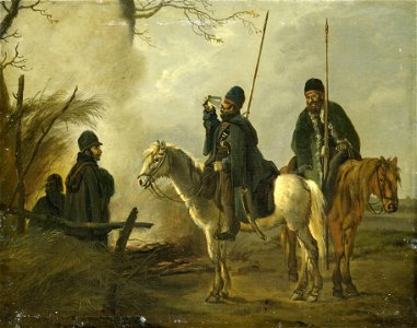 Kozakkenvoorpost in 1813 Rijksmuseum SK-C-531