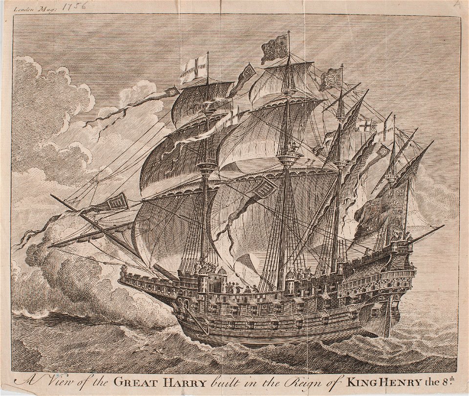 Kopparstick - Sjöhistoriska museet - OB 915