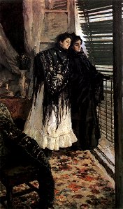 Korovin On Balcony