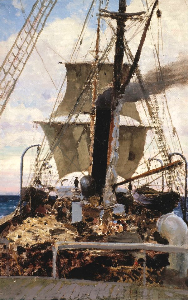 Kornilov steamer by Polenov