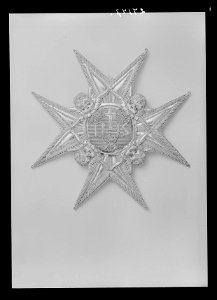 Kraschan för riddare av Serafimerorden, Sverige, 1800-talet - Livrustkammaren - 43362